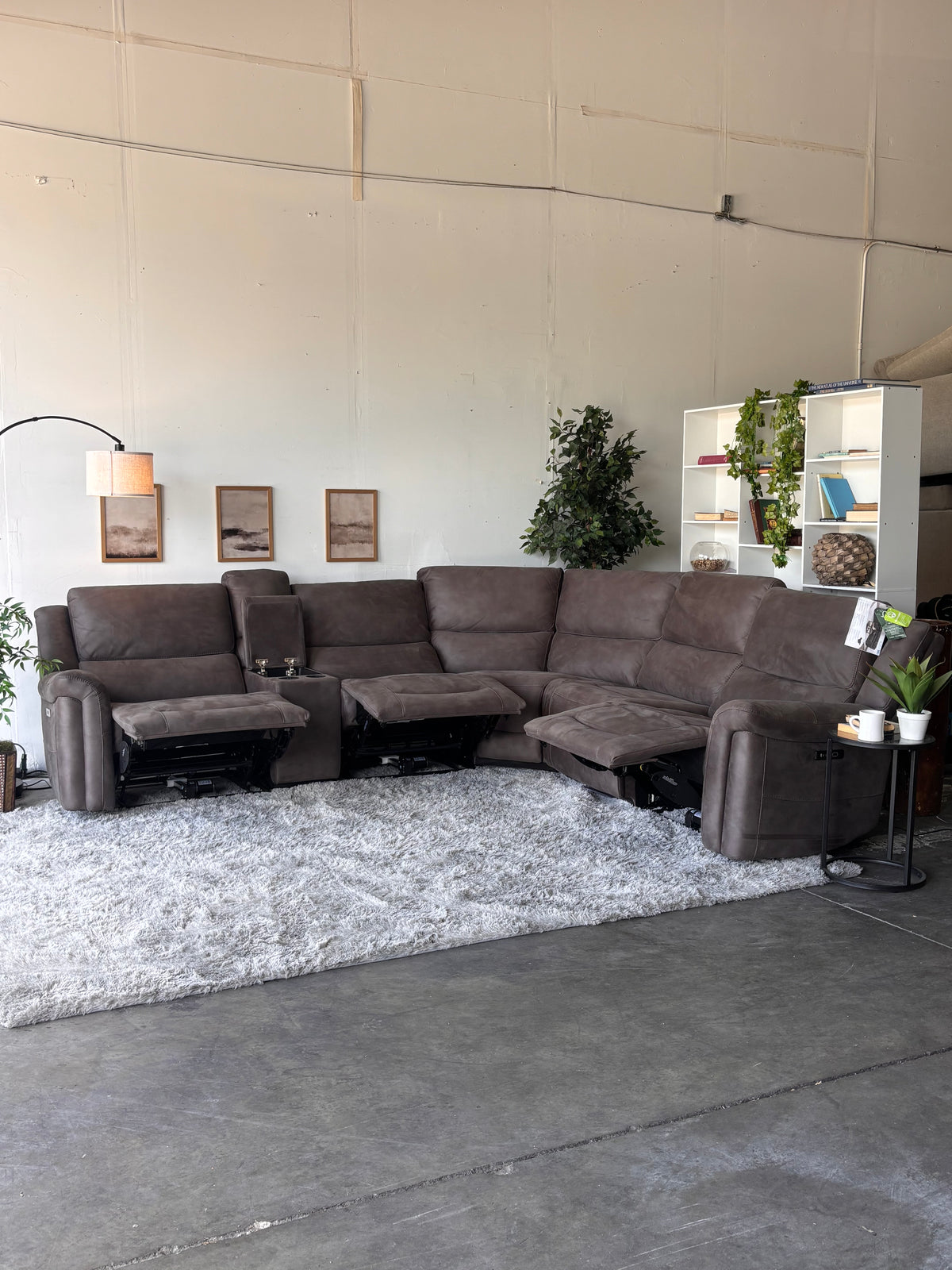 Carlin Fabric Power Reclining Sectional