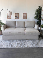 Cameron Sectional with Storage Chaise and Trundle - Functional Comfort
