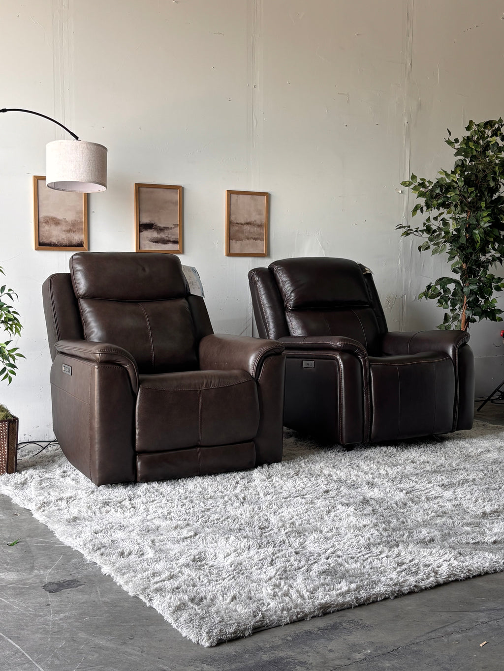 BarcaLounger Genuine Top-Grain Leather Recliners