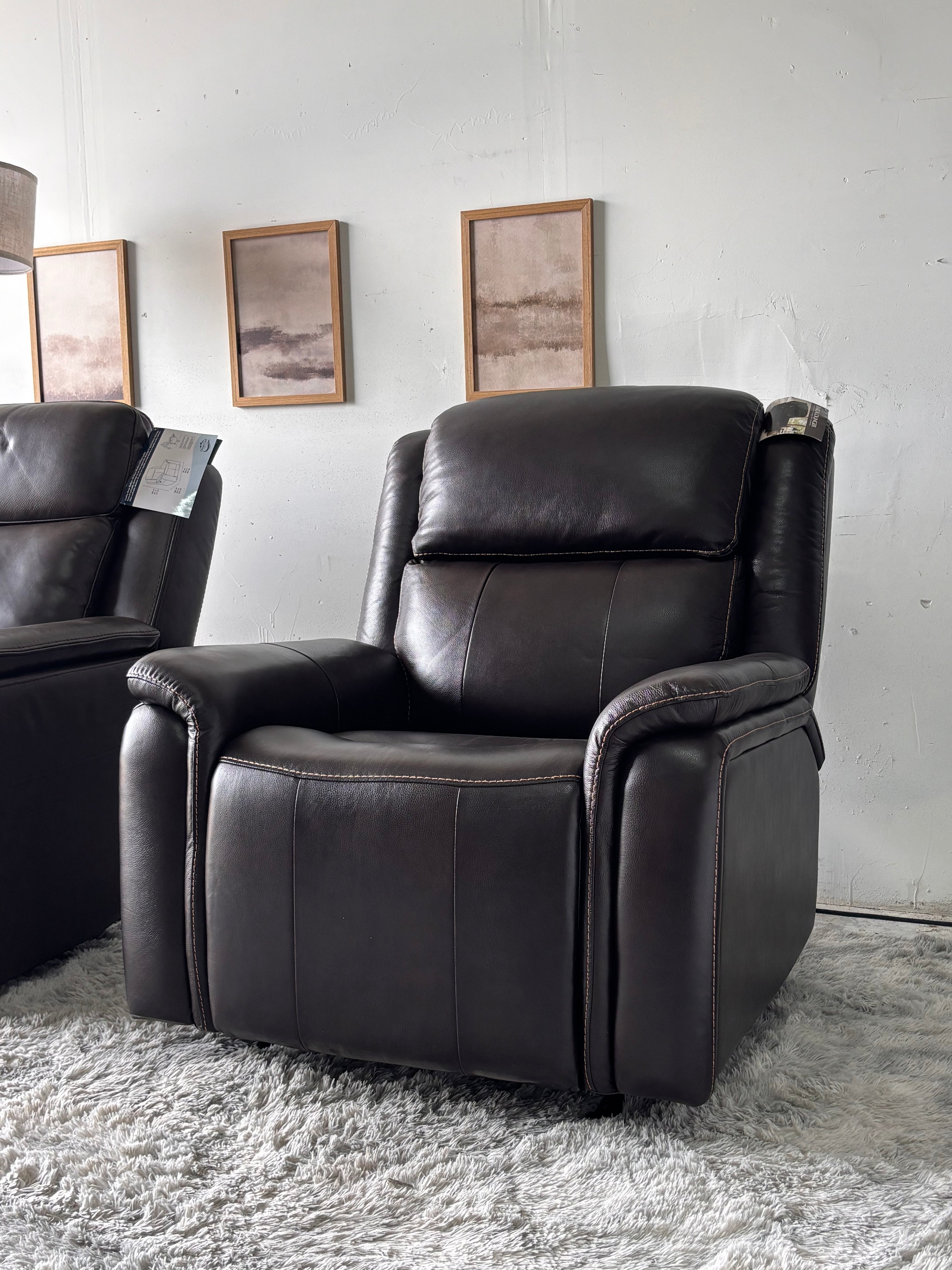 BarcaLounger Genuine Top-Grain Leather Recliners