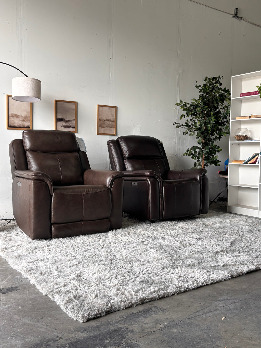 BarcaLounger Genuine Top-Grain Leather Recliners