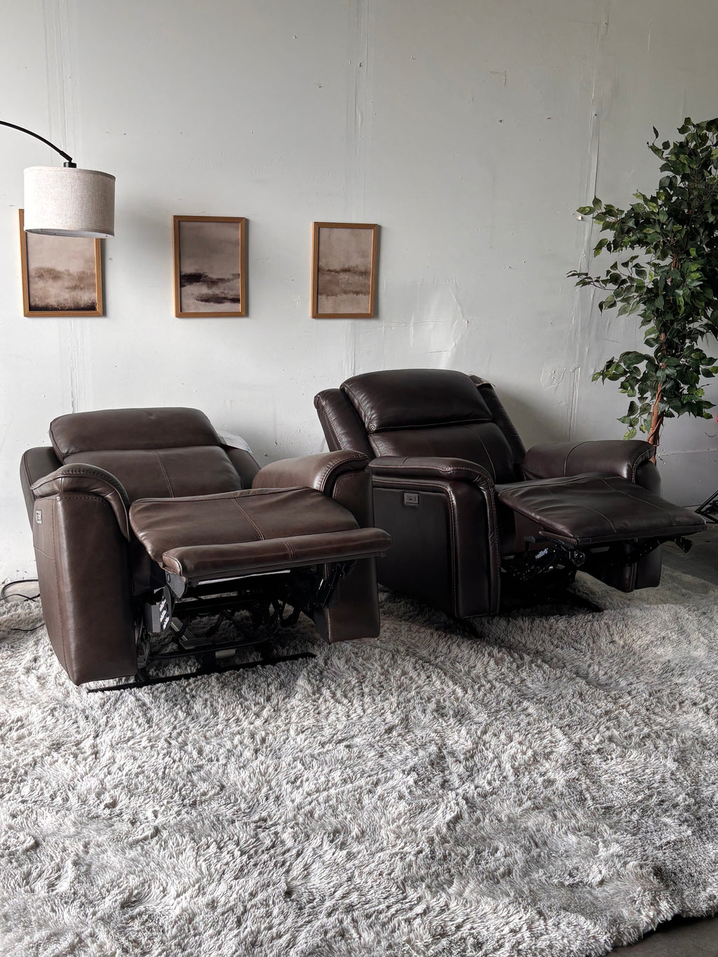 BarcaLounger Genuine Top-Grain Leather Recliners