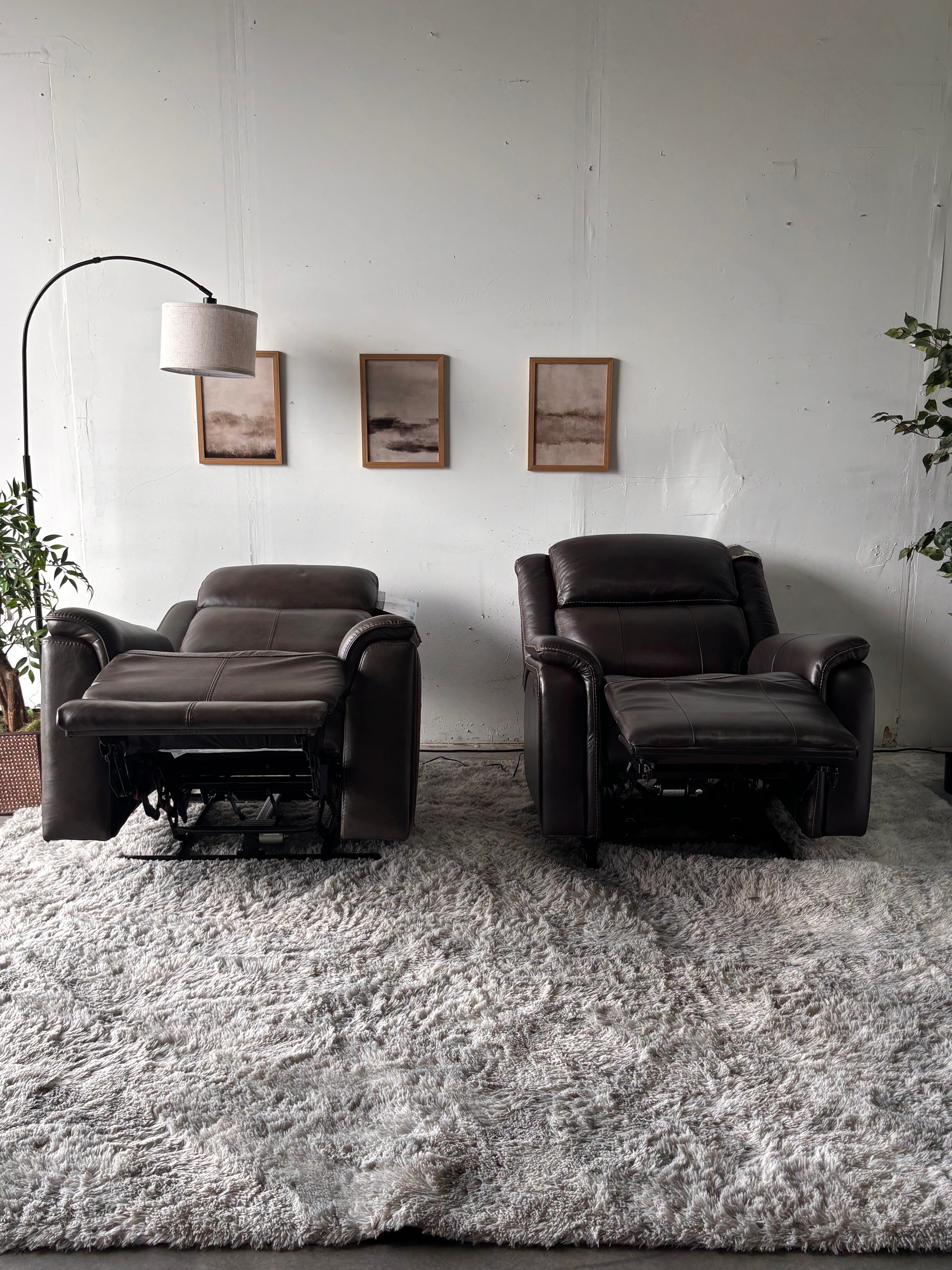 BarcaLounger Genuine Top-Grain Leather Recliners