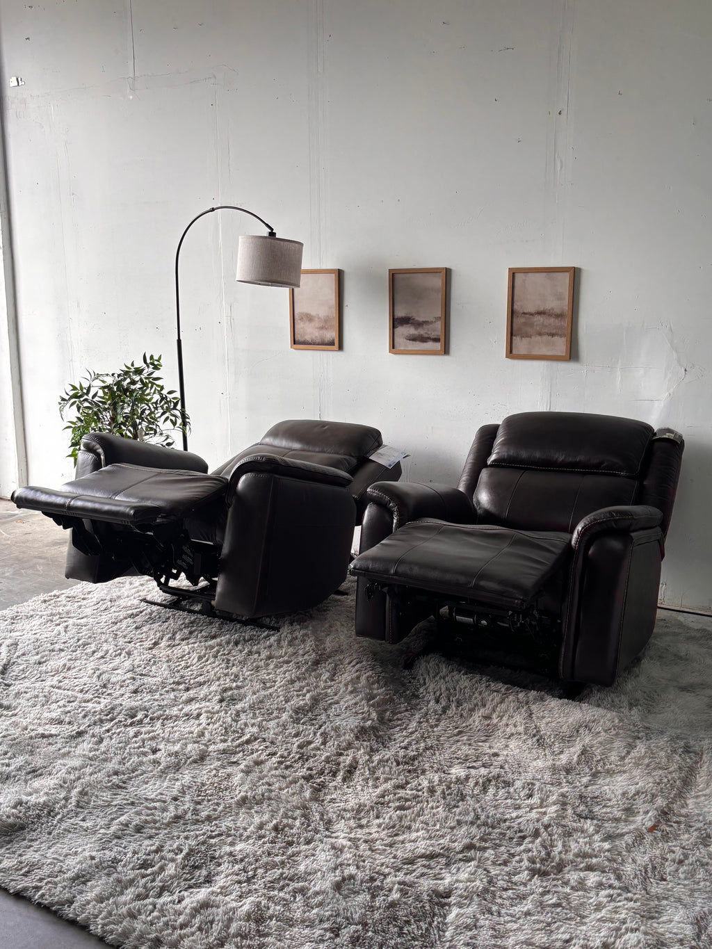 BarcaLounger Genuine Top-Grain Leather Recliners