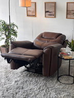 Top-Grain Leather Power Recliner