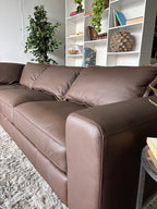 Westbrook Luxury Top-Grain Leather Sectional