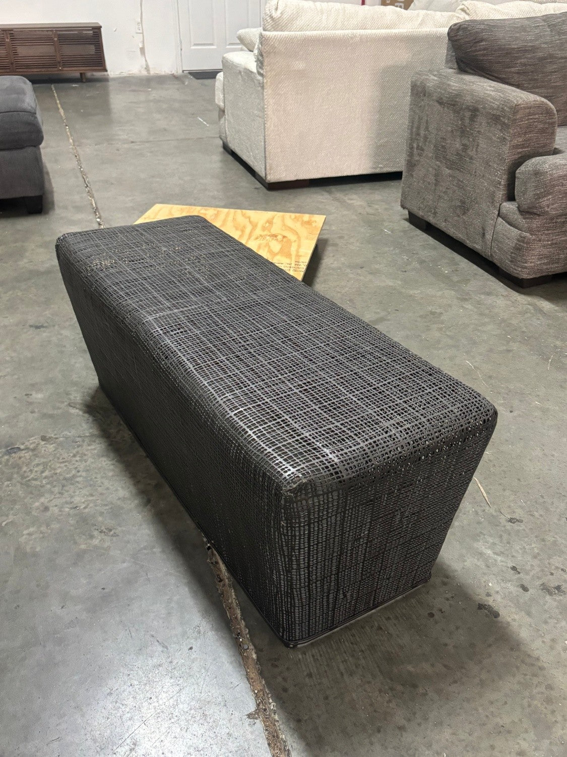 In-Box, Brand New, Arteriors Home Peyton Bench/Cocktail Table, Delivery Included