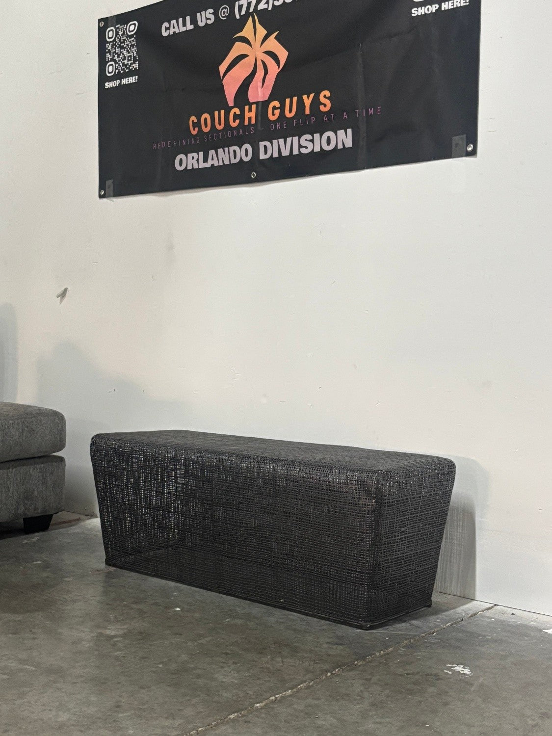 In-Box, Brand New, Arteriors Home Peyton Bench/Cocktail Table, Delivery Included