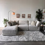 Aiden & Ivy Dayna 4-Piece Modular Sectional – Modern Lounge
