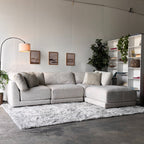 Aiden & Ivy Dayna 4-Piece Modular Sectional – Modern Lounge
