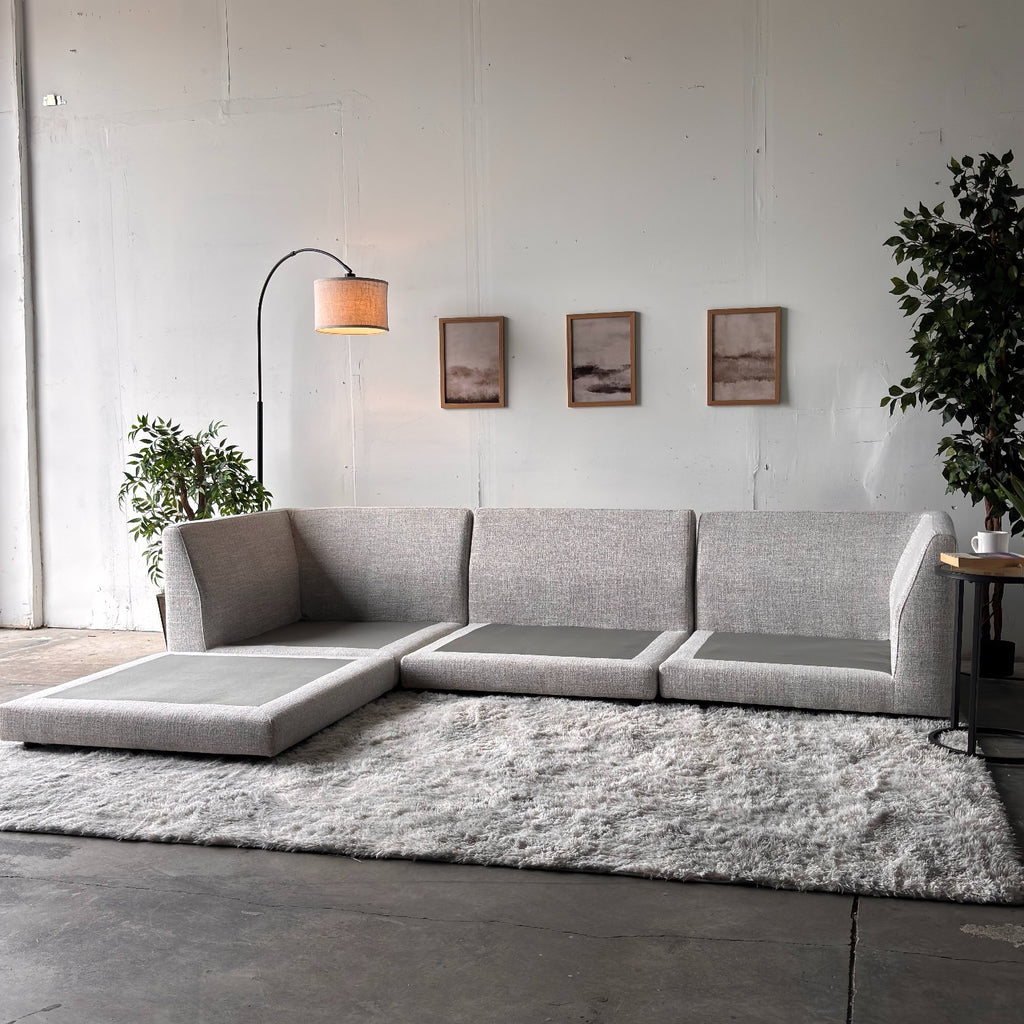 Aiden & Ivy Dayna 4-Piece Modular Sectional – Modern Lounge