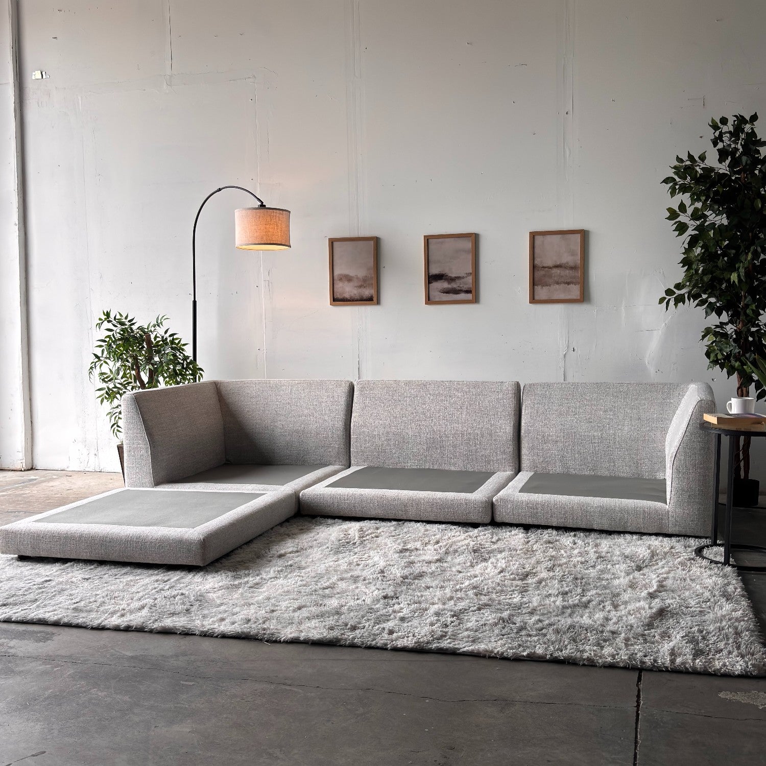 Aiden & Ivy Dayna 4-Piece Modular Sectional – Modern Lounge