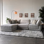 Aiden & Ivy Dayna 4-Piece Modular Sectional – Modern Lounge