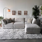 Aiden & Ivy Dayna 4-Piece Modular Sectional – Modern Lounge