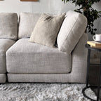 Aiden & Ivy Dayna 4-Piece Modular Sectional – Modern Lounge