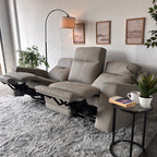 Top Grain Leather Power Reclining Sofa