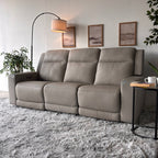 Top Grain Leather Power Reclining Sofa