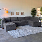 Dark Gray Thomasville Tisdale Sectional Sofa - Modular Comfort