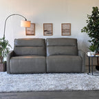 Henredon Keira Leather Zero-gravity Reclining Sofa