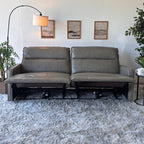 Henredon Keira Leather Zero-gravity Reclining Sofa