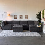Dark Gray Thomasville Tisdale Sectional Sofa - Modular Comfort