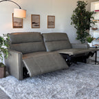 Henredon Keira Leather Zero-gravity Reclining Sofa