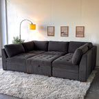 Dark Gray Thomasville Tisdale Sectional Sofa - Modular Comfort