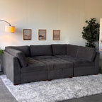 Dark Gray Thomasville Tisdale Sectional Sofa - Modular Comfort